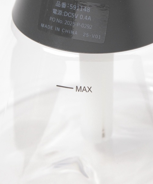 LAKOLE（ラコレ）の「ミニUSB加湿器 / 591148（生活家電・レディース・チャコール/アイボリー・FREE）」の5枚目の写真