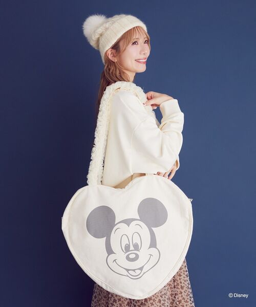 ミッキー/ミニー/ハートキャリーオンバッグ（スーツケース/キャリー