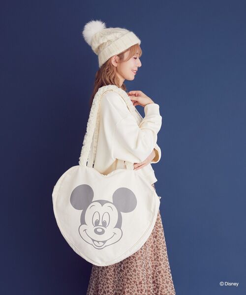 ミッキー/ミニー/ハートキャリーオンバッグ（スーツケース/キャリー