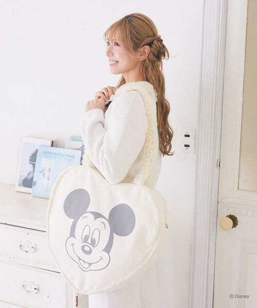 ミッキー/ミニー/ハートキャリーオンバッグ（スーツケース/キャリー
