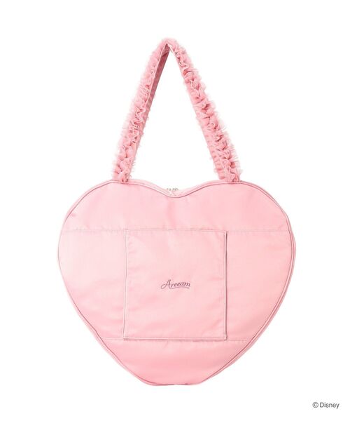 Areeam ディズニー ミニーマウス ハートバッグ Areeam｜ミッキー/ミニー/ハートキャリーオンバッグ | Rakuten Fashion