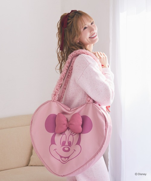 ミッキー/ミニー/ハートキャリーオンバッグ（スーツケース/キャリー