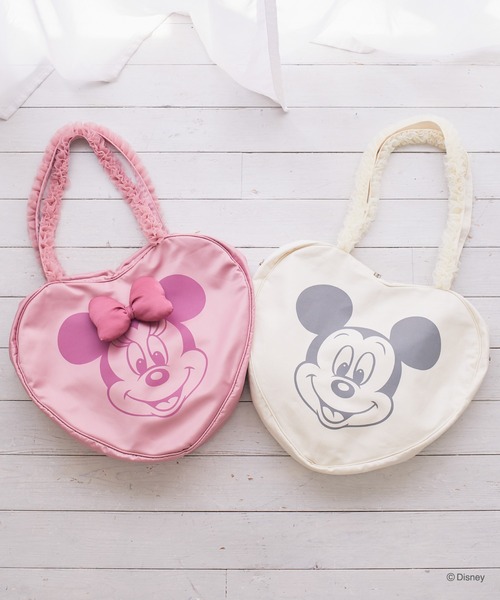 ミッキー/ミニー/ハートキャリーオンバッグ（スーツケース/キャリー