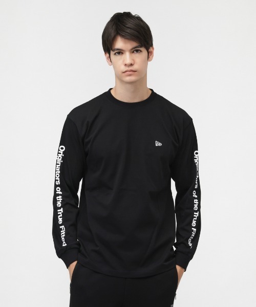 NEW ERA(ニューエラ)の「ニューエラ LS CT TEE ORIGINATORS BLK 252(Tシャツ/カットソー・メンズ・ブラック・M/L/LL)」の1枚目の写真