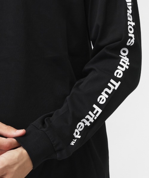 NEW ERA(ニューエラ)の「ニューエラ LS CT TEE ORIGINATORS BLK 252(Tシャツ/カットソー・メンズ・ブラック・M/L/LL)」の4枚目の写真