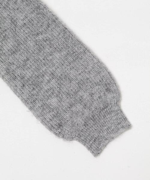 URBAN RESEARCH Sonny Label（アーバンリサーチサニーレーベル）の「『WEB限定』フリルカラーアゼニット（ニット/セーター・レディース・ベージュ/グレー/チャコールグレー・FREE）」の21枚目の写真