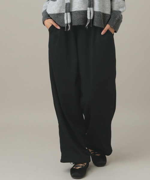 3.3 Field Trip （3.3フィールドトリップ）の「3.3 Field Trip／ラインストーンロゴスウェットパンツ（スウェットパンツ・レディース・グレー/ブラック・FREE）」の18枚目の写真