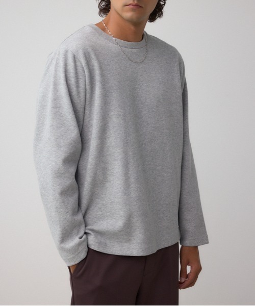 セール】スエードタッチ長袖トップス（Tシャツ/カットソー）｜AZUL BY