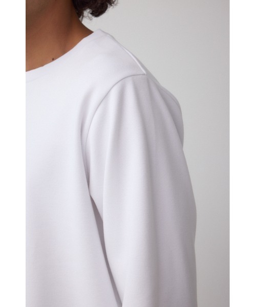 AZUL by moussy(アズールバイマウジー)の「スエードタッチ長袖トップス(Tシャツ/カットソー・メンズ・ホワイト/ブラック/杢グレー・SMALL/MEDIUM/LARGE)」の14枚目の写真