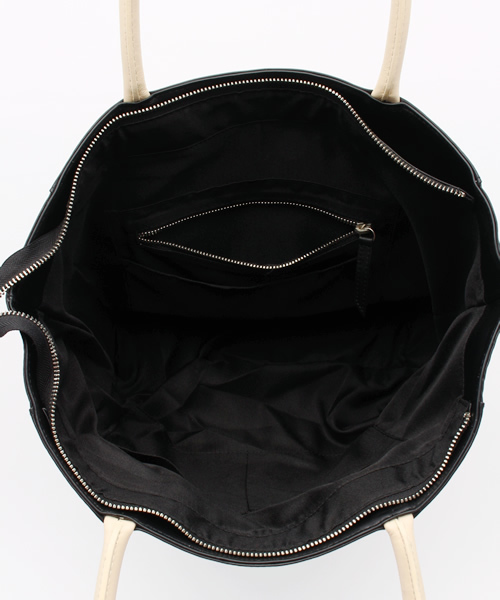 OUTLET（アウトレット）の「【Ciaopanic】KOBELEATHERTOTE（トートバッグ・メンズ・ブラック/ネイビー/ダークブラウン・FREE）」の5枚目の写真