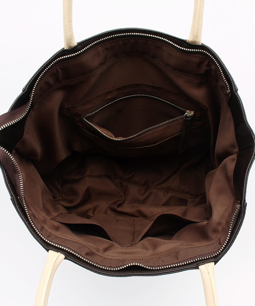 OUTLET（アウトレット）の「【Ciaopanic】KOBELEATHERTOTE（トートバッグ・メンズ・ブラック/ネイビー/ダークブラウン・FREE）」の6枚目の写真