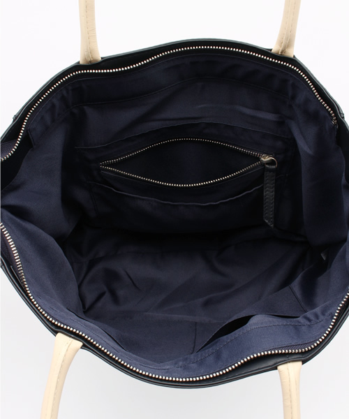 OUTLET（アウトレット）の「【Ciaopanic】KOBELEATHERTOTE（トートバッグ・メンズ・ブラック/ネイビー/ダークブラウン・FREE）」の7枚目の写真