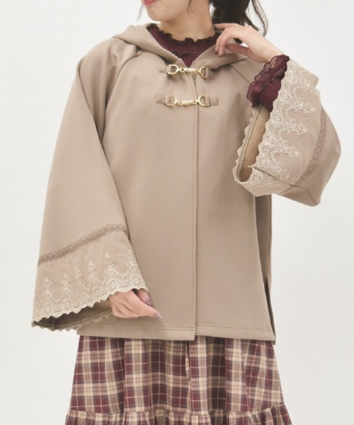 セール】ダンボールニットケープ（カーディガン/ボレロ）｜axes femme