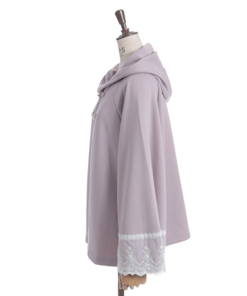 axes femme（アクシーズファム）の「ダンボールニットケープ（カーディガン/ボレロ・レディース・チャコール/ブラウン/グレイッシュベージュ・FREE）」の12枚目の写真