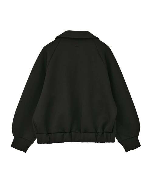 Liesse(リエス)の「ジップ開きブルゾン(Tシャツ/カットソー・レディース・杢グレー/ブラック・FREE)」の13枚目の写真