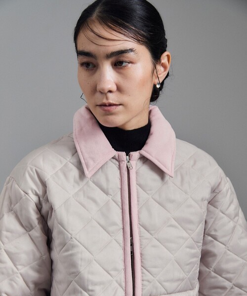 LAVENHAM(ラベンハム)の「【LAVENHAM(ラベンハム)for SALON】 別注TEYNHAM WOMENS(ブルゾン・レディース・ライトグリーン/ピンク系その他2・10/8)」の10枚目の写真