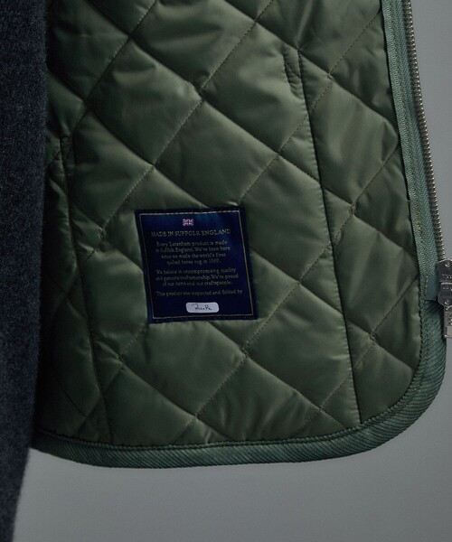 LAVENHAM(ラベンハム)の「【LAVENHAM(ラベンハム)for SALON】 別注TEYNHAM WOMENS(ブルゾン・レディース・ライトグリーン/ピンク系その他2・10/8)」の20枚目の写真