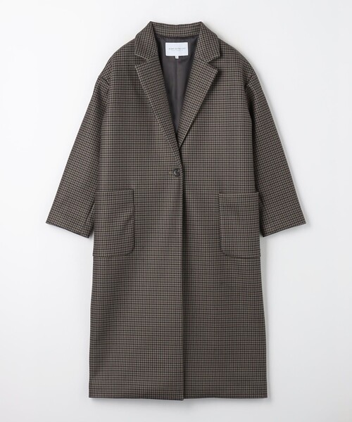 A DAY IN THE LIFE UNITED ARROWS(アデイインザライフユナイテッドアローズ)の「ニットメルトン チェスターコート <A DAY IN THE LIFE>(その他アウター・レディース・その他9・M/S)」の1枚目の写真