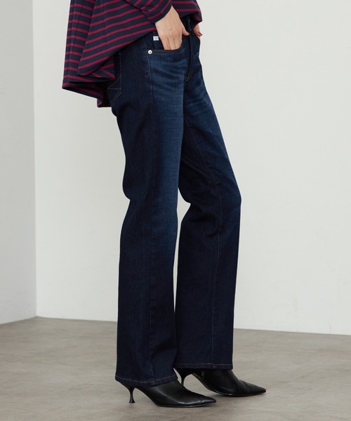 セール】SOMETHING BODYFIRE ストレートデニムパンツ【暖】（デニム