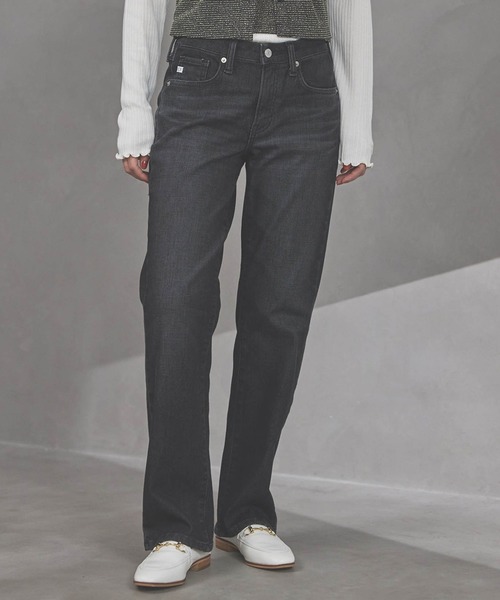 セール】SOMETHING BODYFIRE ストレートデニムパンツ【暖】（デニム