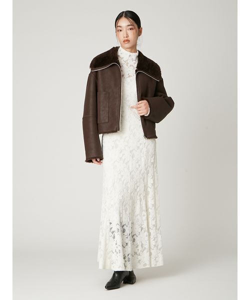 プリスティン　ショート　ジャケット ボンディングリバーシブルショートジャケット（ブルゾン）｜FRAY I.D