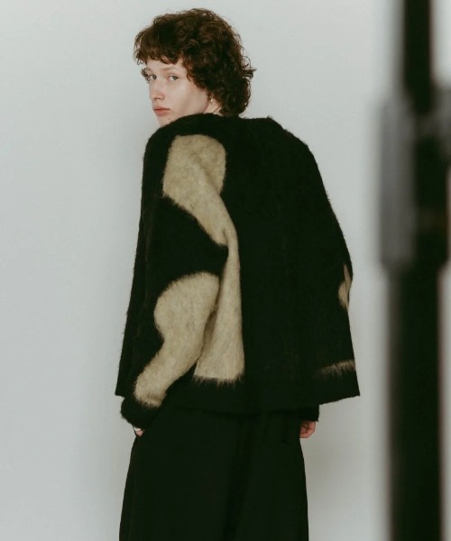 Knuth Marf(クヌースマーフ)の「Knuth Marf Vnackcardigan(ニット/セーター・レディース・ブラック/ベージュ・FREE)」の19枚目の写真