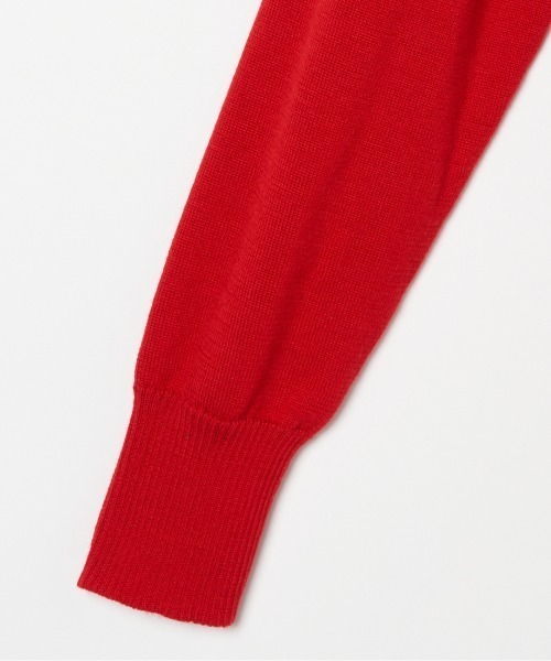 Letroyes(ルトロワ)の「HENRI (V CARDIGAN)(カーディガン/ボレロ・レディース・ネイビー/レッド/アイボリー・1/2)」の6枚目の写真