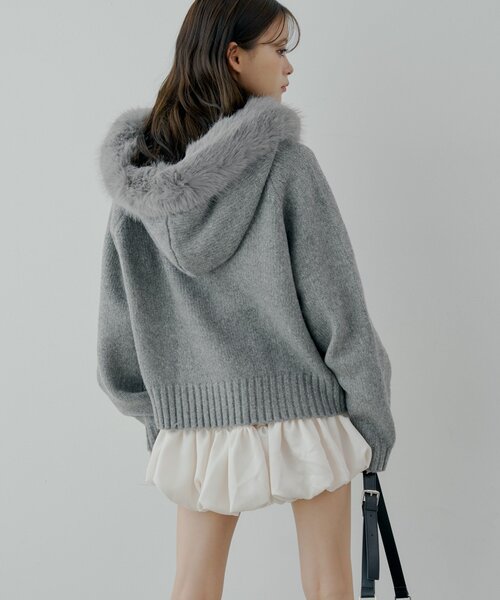 Chico（チコ）の「裾フリルバルーンスカート（スカート・レディース・ブラック/ブラウン/アイボリー・FREE）」の5枚目の写真