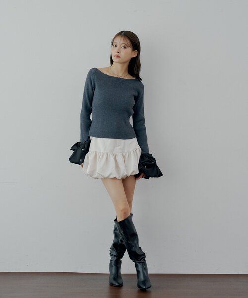 セール】裾フリルバルーンスカート（スカート）｜Chico（チコ）の