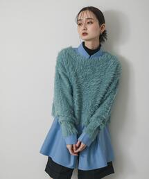 SENSE OF PLACE by URBAN RESEARCH | ミックスシャギーセーター(ニット/セーター)