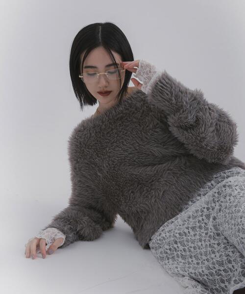 セール】ミックスシャギーセーター（ニット/セーター）｜SENSE OF