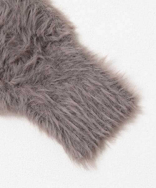 SENSE OF PLACE by URBAN RESEARCH(センスオブプレイスバイアーバンリサーチ)の「ミックスシャギーセーター(ニット/セーター・レディース・モカ/ネイビー/ライトブルー/ベージュ・ONE)」の21枚目の写真