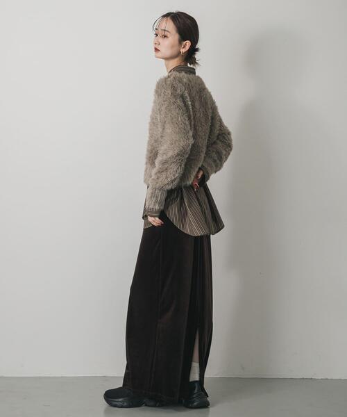 ミックスシャギーセーター（ニット/セーター）｜SENSE OF PLACE by