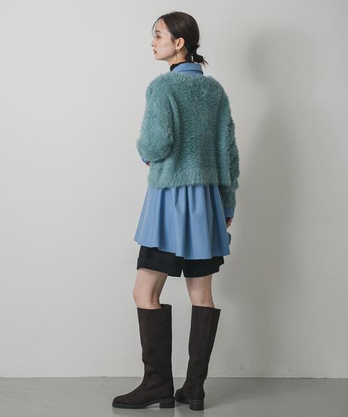 ミックスシャギーセーター（ニット/セーター）｜SENSE OF PLACE by