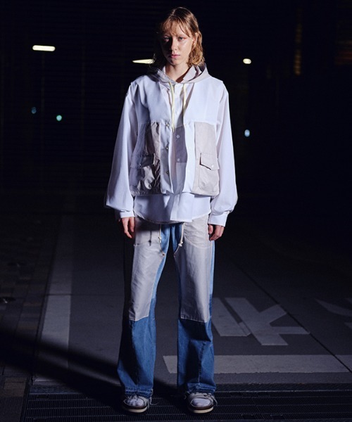 masterkey（マスターキー）の「mp14333-EGHIT-PT ブーツカットデニムパンツ(MK26S-P-11)（デニムパンツ・メンズ・ブルー/ブラック・2/1）」の21枚目の写真