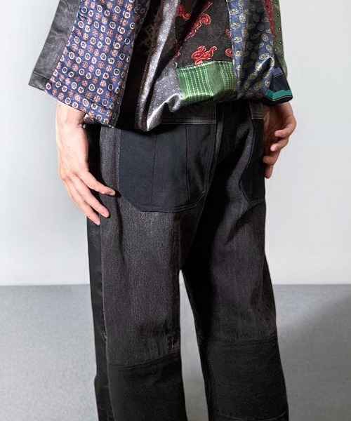 masterkey（マスターキー）の「mp14333-EGHIT-PT ブーツカットデニムパンツ(MK26S-P-11)（デニムパンツ・メンズ・ブルー/ブラック・2/1）」の4枚目の写真