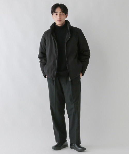 GLOBAL WORK(グローバルワーク)の「GUARDTECH スタンドダウンブルゾン/CLEAN MODE/492785(ダウンジャケット/コート・メンズ・ブラック・SMALL/MEDIUM/LARGE)」の2枚目の写真