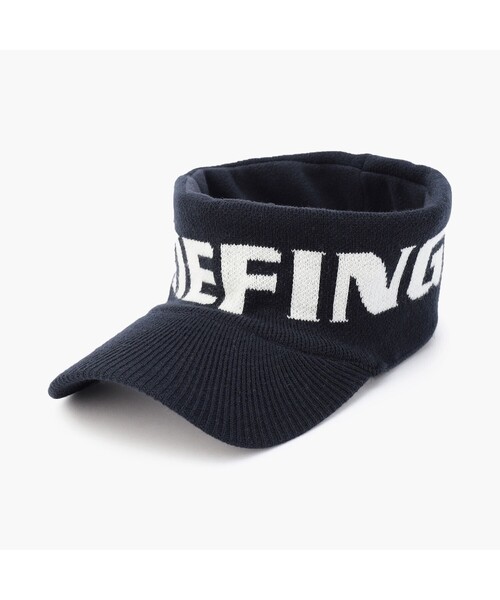BRIEFING（ブリーフィング）の「【BRIEFING GOLF／ブリーフィングゴルフ】MS KNIT VISOR（サンバイザー・メンズ・アイボリー/ブラック/グレー/ネイビー・FREE）」の4枚目の写真