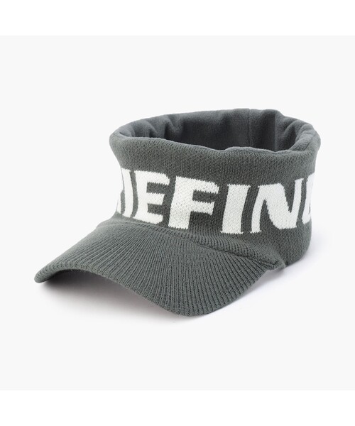 BRIEFING（ブリーフィング）の「【BRIEFING GOLF／ブリーフィングゴルフ】MS KNIT VISOR（サンバイザー・メンズ・アイボリー/ブラック/グレー/ネイビー・FREE）」の3枚目の写真
