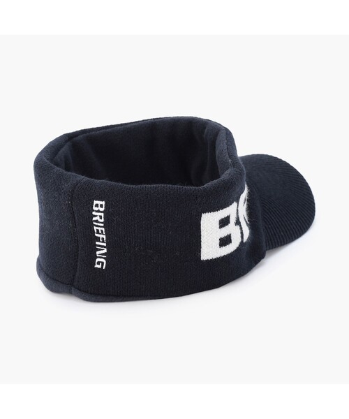 BRIEFING（ブリーフィング）の「【BRIEFING GOLF／ブリーフィングゴルフ】MS KNIT VISOR（サンバイザー・メンズ・アイボリー/ブラック/グレー/ネイビー・FREE）」の5枚目の写真