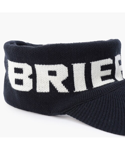 BRIEFING（ブリーフィング）の「【BRIEFING GOLF／ブリーフィングゴルフ】MS KNIT VISOR（サンバイザー・メンズ・アイボリー/ブラック/グレー/ネイビー・FREE）」の8枚目の写真