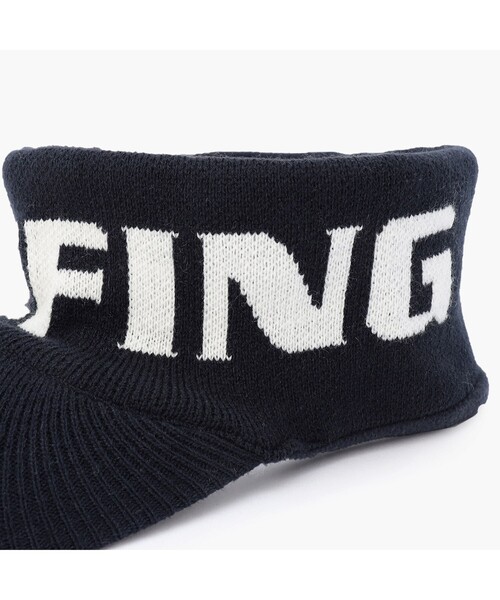 BRIEFING（ブリーフィング）の「【BRIEFING GOLF／ブリーフィングゴルフ】MS KNIT VISOR（サンバイザー・メンズ・アイボリー/ブラック/グレー/ネイビー・FREE）」の9枚目の写真