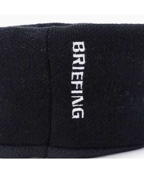 BRIEFING（ブリーフィング）の「【BRIEFING GOLF／ブリーフィングゴルフ】MS KNIT VISOR（サンバイザー・メンズ・アイボリー/ブラック/グレー/ネイビー・FREE）」の10枚目の写真