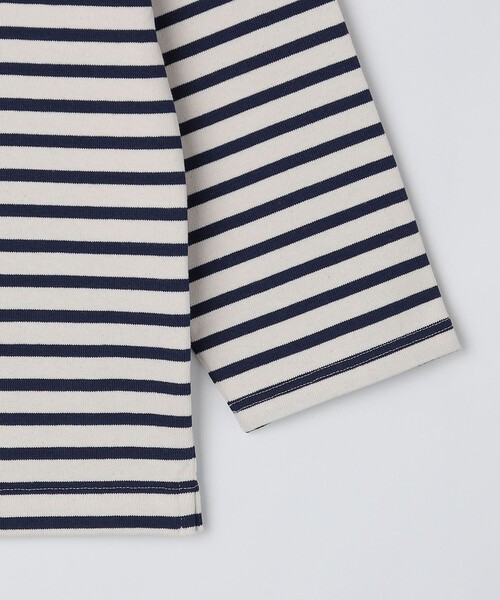 SAINT JAMES(セントジェームス)の「SAINT JAMES: OUESSANT LOOSE(Tシャツ/カットソー・メンズ・レッド/ナチュラル・6/5)」の4枚目の写真