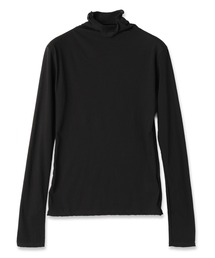 high twist jersey t-neck top