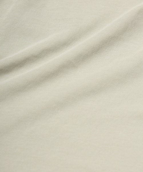 RYU(リュー)の「high twist jersey t-neck top(Tシャツ/カットソー・メンズ・ミント/ブラック・1/2)」の5枚目の写真