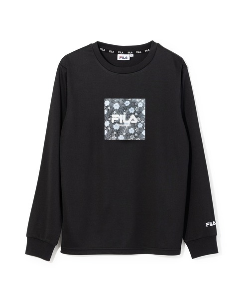 FILA（フィラ）の「【別注】フィラ FILA レディース機能Tシャツ 限定コラボ（Tシャツ/カットソー・レディース・ベビーピンク/ブラック/ネイビー・M/L）」の12枚目の写真