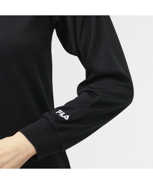 FILA（フィラ）の「【別注】フィラ FILA レディース機能Tシャツ 限定コラボ（Tシャツ/カットソー・レディース・ベビーピンク/ブラック/ネイビー・M/L）」の10枚目の写真