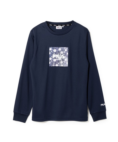 FILA（フィラ）の「【別注】フィラ FILA レディース機能Tシャツ 限定コラボ（Tシャツ/カットソー・レディース・ベビーピンク/ブラック/ネイビー・M/L）」の5枚目の写真