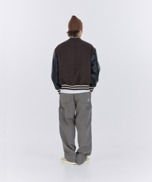 AECA(エイカ)の「DOUBLE A WOOL VARSITY JACKET-BROWN(スタジャン・レディース・その他・MEDIUM/LARGE/SMALL)」の10枚目の写真
